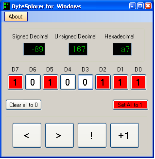 Product Screenshot for ByteSplorer